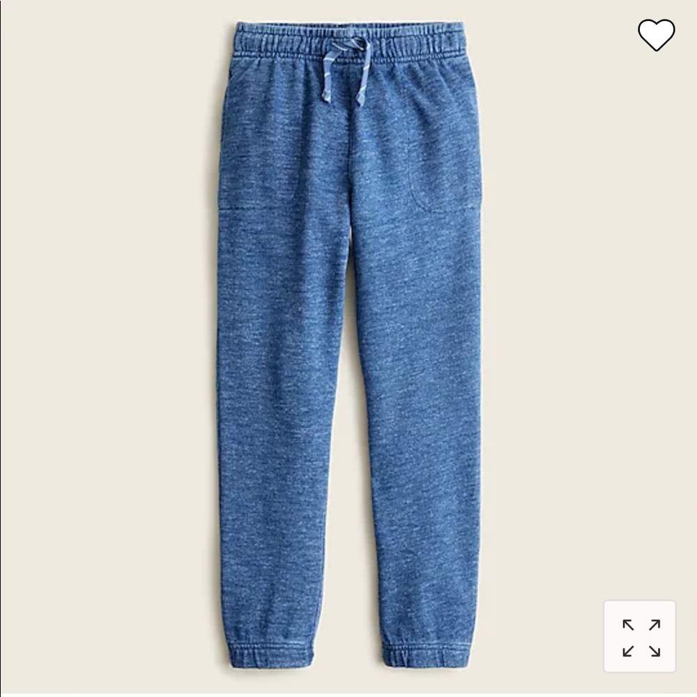 Boys' relaxed-fit sweatpant in indigo